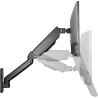 Digitus Wall mount | DA-90425 | Tilt, swivel, rotate | 15-32 " | Maximum weight (capacity) 9 kg | Black