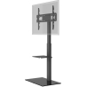 Goobay Floor stand | TV Floor Stand Basic, Size L | Swivel | 37-70 " | Maximum weight (capacity) 40 kg | Black