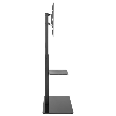 Goobay Floor stand | TV Floor Stand Basic, Size L | Swivel | 37-70 " | Maximum weight (capacity) 40 kg | Black