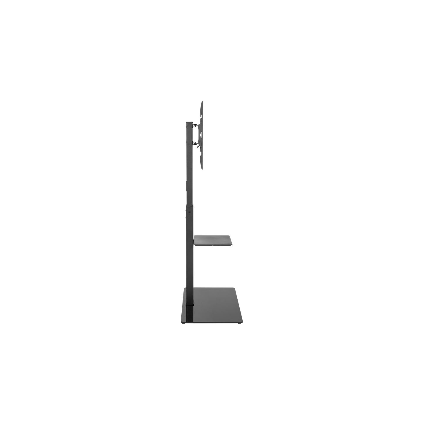 Goobay Floor stand | TV Floor Stand Basic, Size L | Swivel | 37-70 " | Maximum weight (capacity) 40 kg | Black