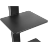 Goobay Floor stand | TV Floor Stand Basic, Size L | Swivel | 37-70 " | Maximum weight (capacity) 40 kg | Black