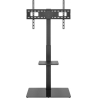 Goobay Floor stand | TV Floor Stand Basic, Size L | Swivel | 37-70 " | Maximum weight (capacity) 40 kg | Black