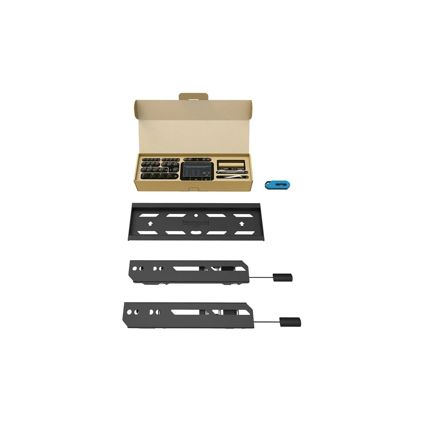 Neomounts SELECT SCREEN WALL MOUNT (FIXED, VESA 200X200)