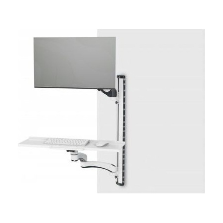 Digitus Wall mount | DA-90451 | Rotate, Swivel | 32 " | Maximum weight (capacity) 8 kg | White/Black