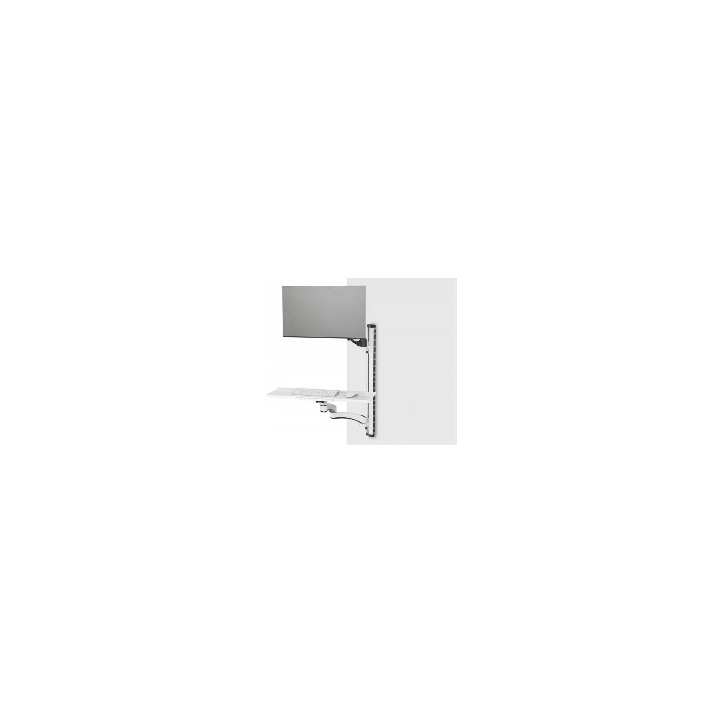 Digitus Wall mount | DA-90451 | Rotate, Swivel | 32 " | Maximum weight (capacity) 8 kg | White/Black