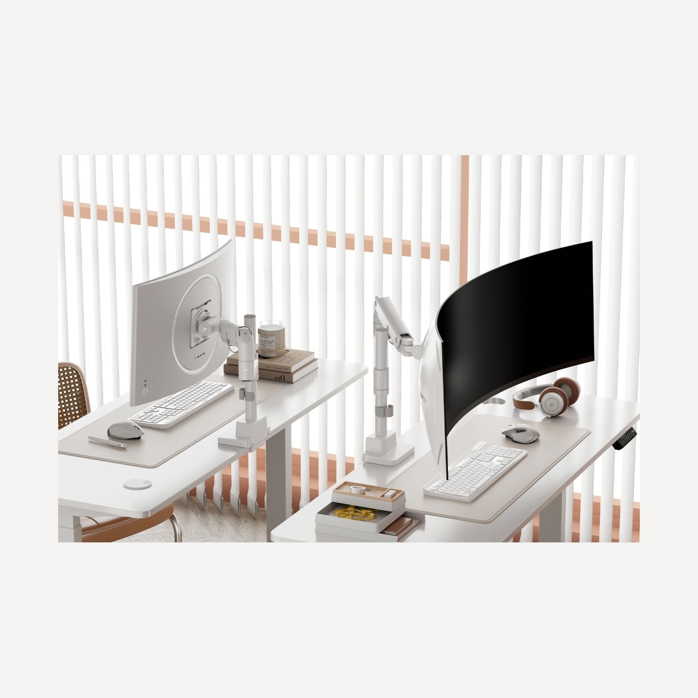 Digitus Desk Mount | DA-90476 Single Monitor Mount | Height, tilt, pivot, rotation, depth | 57 " | Maximum weight (capacity) 27 