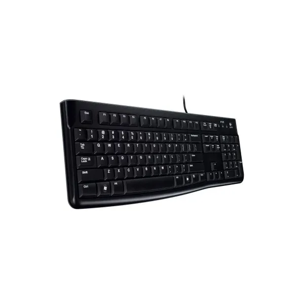 Logitech MK120 Corded Combo - BLACK - USB - NORDIC