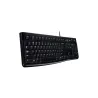 Logitech MK120 Corded Combo - BLACK - USB - NORDIC