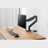 Digitus Desk Mount | Height, tilt, rotation, depth, pivot | Single Monitor Mount | 49 " | Maximum weight (capacity) 20 kg | Blac