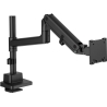 Digitus Desk Mount | Height, tilt, rotation, depth, pivot | Single Monitor Mount | 57 " | Maximum weight (capacity) 27 kg | Blac