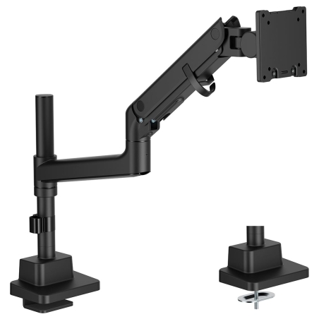 Digitus Desk Mount | Height, tilt, rotation, depth, pivot | Single Monitor Mount | 57 " | Maximum weight (capacity) 27 kg | Blac