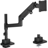 Digitus Desk Mount | Height, tilt, rotation, depth, pivot | Single Monitor Mount | 57 " | Maximum weight (capacity) 27 kg | Blac