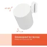 Vogels Wall mount | Speaker Wall Mount for Sonos Era 100 | Tilt, rotate | Maximum weight (capacity) 7 kg | White