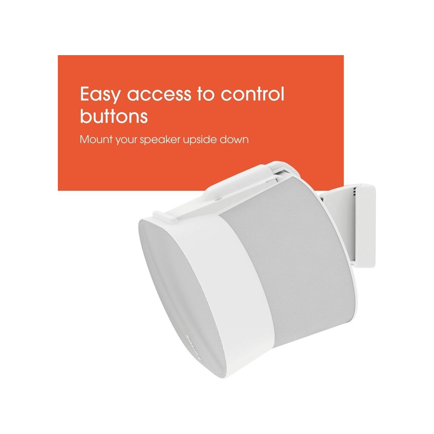 Vogels Wall mount | Speaker Wall Mount for Sonos Era 300 | Tilt, rotate | Maximum weight (capacity) 7 kg | White