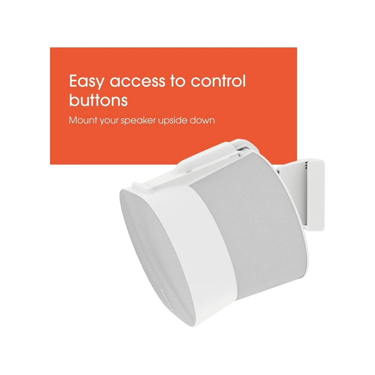 Vogels Wall mount | Speaker Wall Mount for Sonos Era 300 | Tilt, rotate | Maximum weight (capacity) 7 kg | White