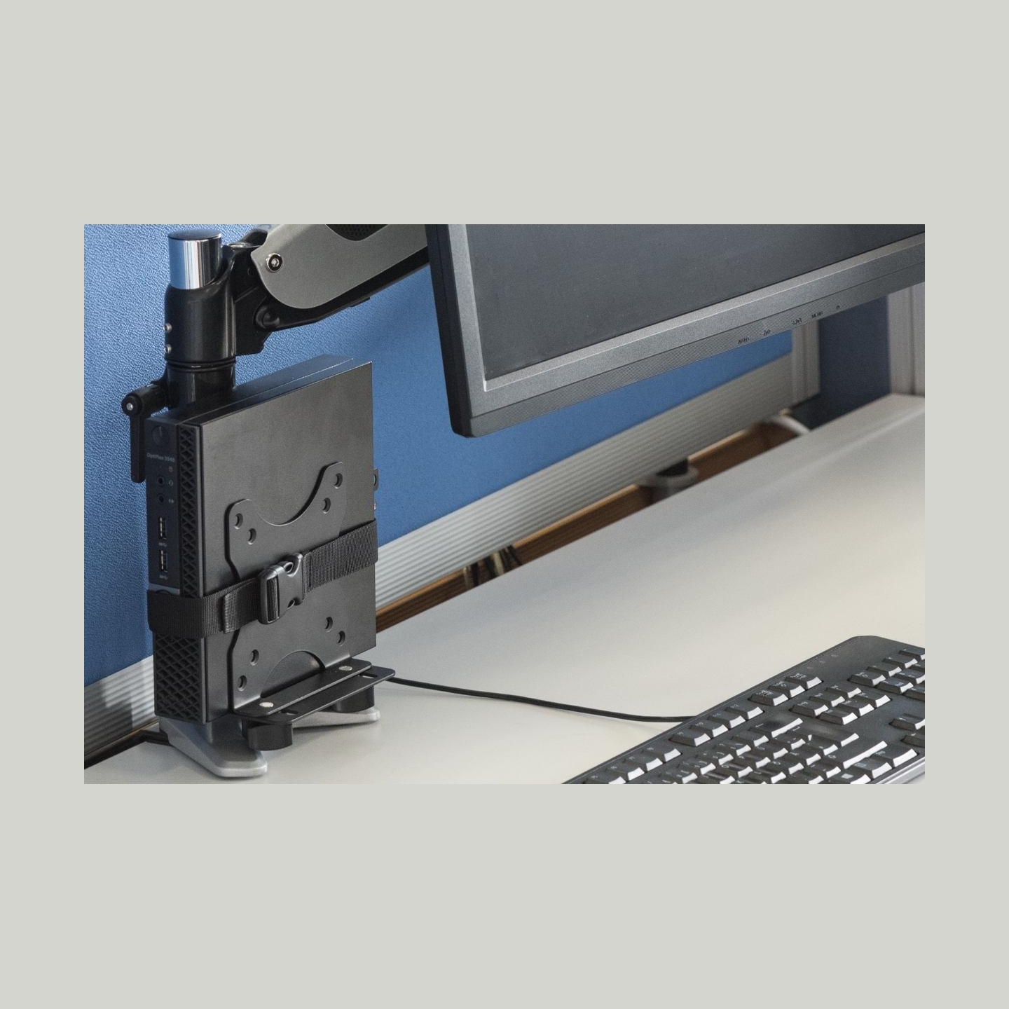 Digitus Desk Mount | DA-90360 | Fixed | Maximum weight (capacity) 5 kg | Black