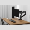 Digitus Desk Mount | Height, tilt, rotation, depth, pivot | Dual Monitor Mount | 2x 45 " | Maximum weight (capacity) 2x 20 kg | 