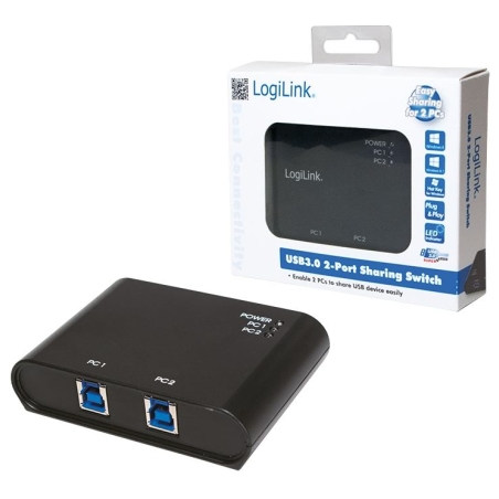 Logilink | USB 3.0 Switch 2-Port | UA0216