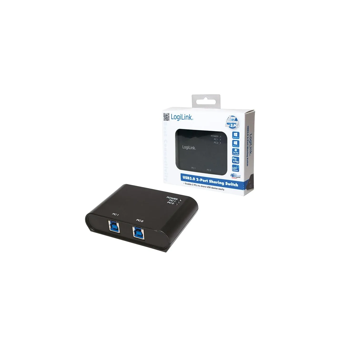Logilink | USB 3.0 Switch 2-Port | UA0216