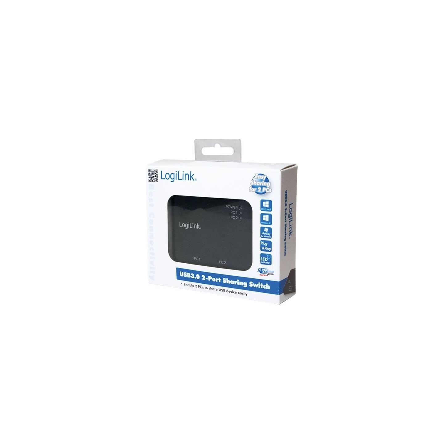 Logilink | USB 3.0 Switch 2-Port | UA0216