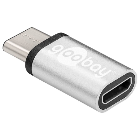 Goobay | USB-C to USB 2.0 Micro-B adapter | 56636 | USB Type-C | USB 2.0 Micro female (Type B)