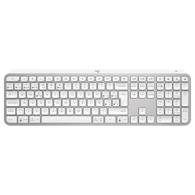 Logitech MX Keys S Bluetooth Illuminated Keyboard - PALE GREY - NORDIC