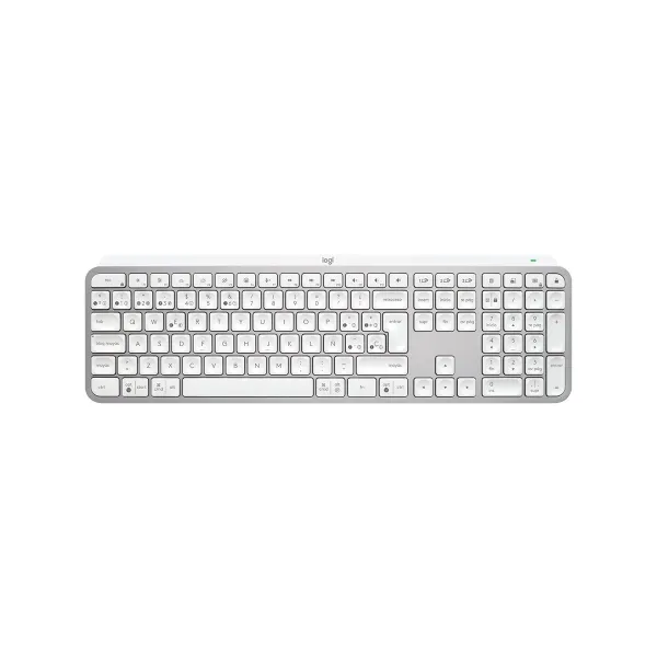 Logitech MX Keys S Bluetooth Illuminated Keyboard - PALE GREY - NORDIC