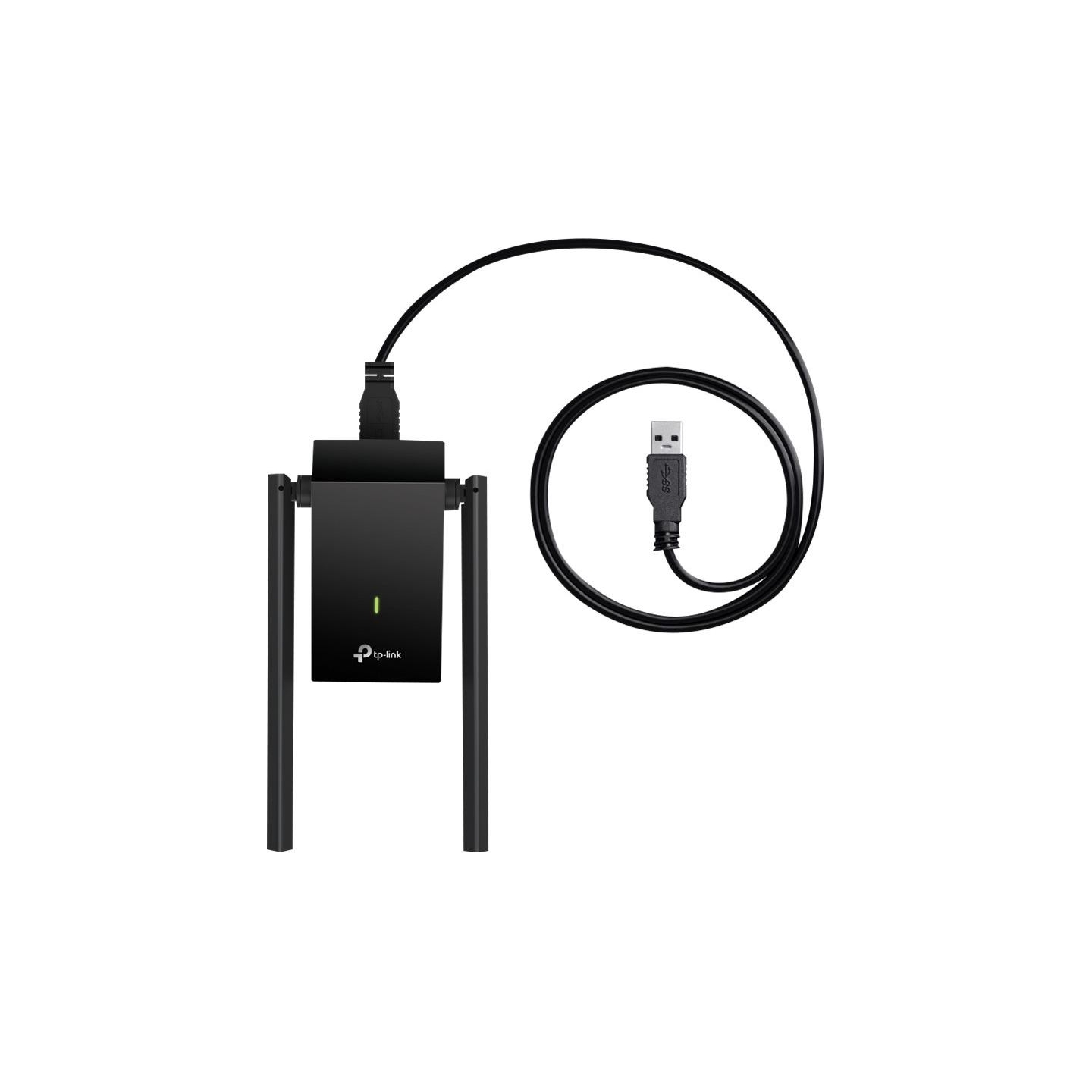 Tp-Link | Archer | 2×External | T4U Plus | 2.4GHz/5GHz | 400+867 Mbit/s