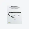 Goobay Slim 4-Port USB Hub, USB-C to USB-A, 5 Gbit/s | 74457