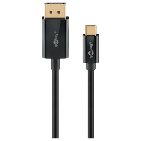 Goobay USB-C to DisplayPort Cable 4K at 60 Hz, 1 m | 75704