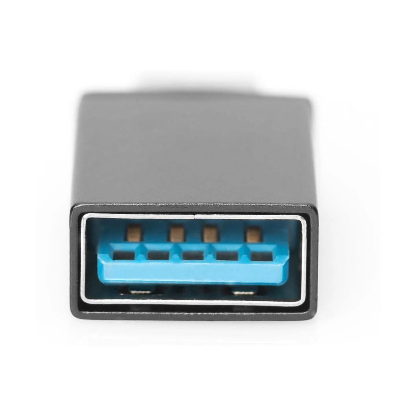 Digitus | USB Type-C adapter, type C to A M/F, 3A, 5GB, 3.0 Version | AK-300506-000-S | Plug USB C | Jack USB A