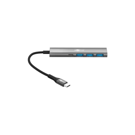 Goobay Slim 4-Port USB Hub, USB-C to USB-C/USB-A, 5 Gbit/s | 76562