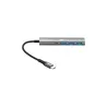 Goobay Slim 4-Port USB Hub, USB-C to USB-C/USB-A, 5 Gbit/s | 76562