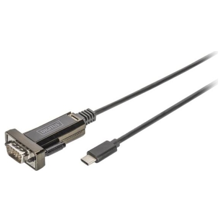 Digitus USB Type-C to Serial Adapter | Digitus | DIGITUS DA-70166 - serial adapter - USB-C - RS-232 | DA-70166