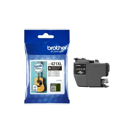 Brother LC421XLBK Ink Cartridge, Black | Brother Brother LC | LC421XLBK | Brother LC421XLBK - High Yield - black - original - in