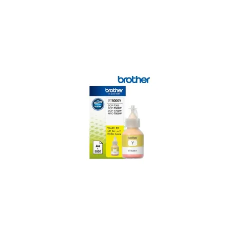Brother BT5000Y YELLOW INK BOTTLE 5000P