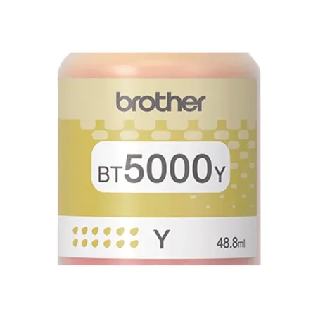 Brother BT5000Y YELLOW INK BOTTLE 5000P