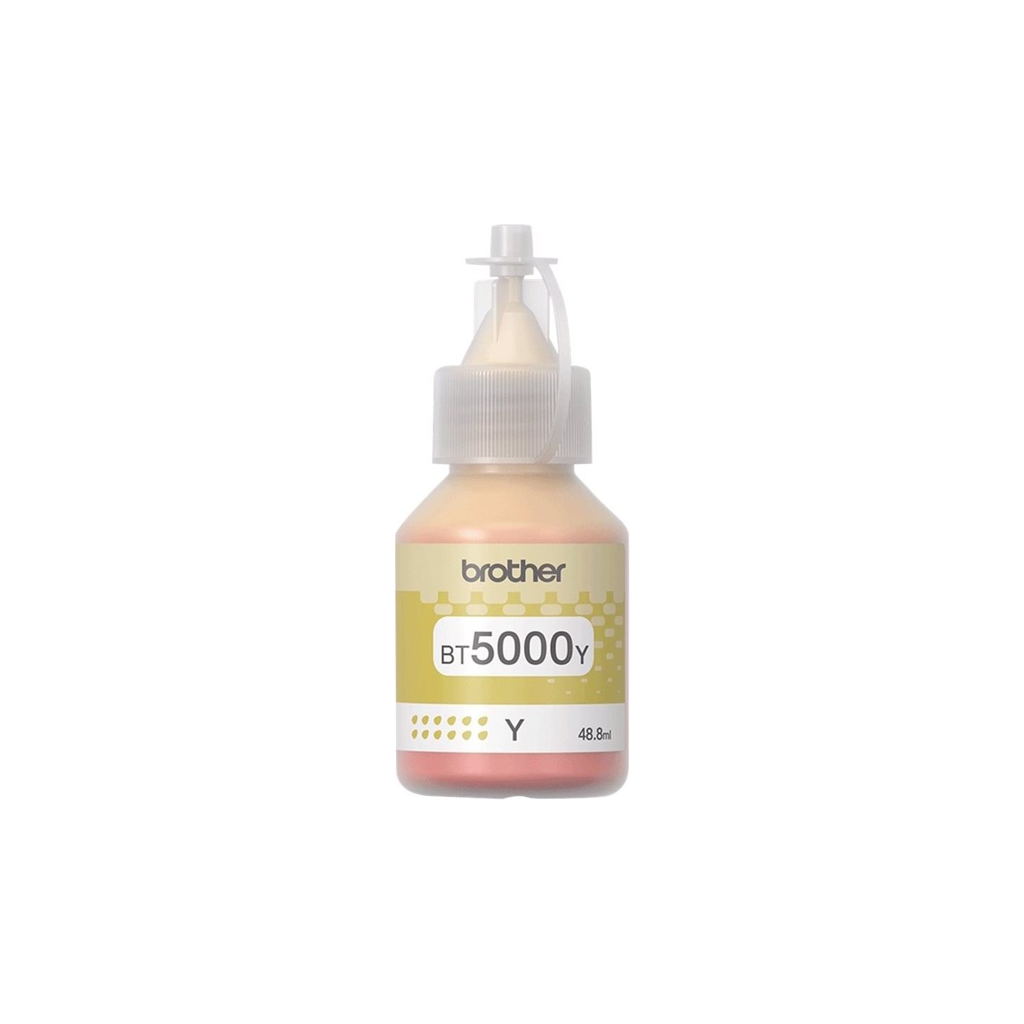 Brother BT5000Y YELLOW INK BOTTLE 5000P