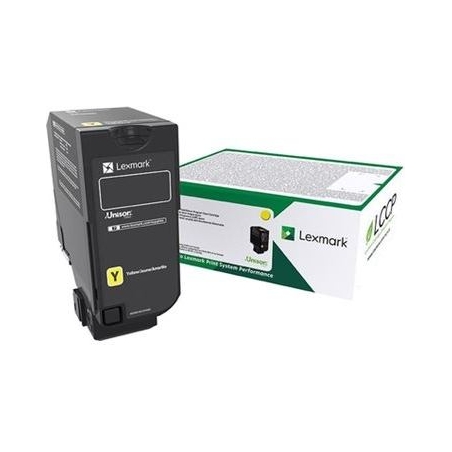 Lexmark Genuine High Capacity Yellow Return Programme 84C2HY0 Toner Cartridge | Lexmark Yellow