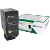 Lexmark Genuine High Capacity Yellow Return Programme 84C2HY0 Toner Cartridge | Lexmark Yellow