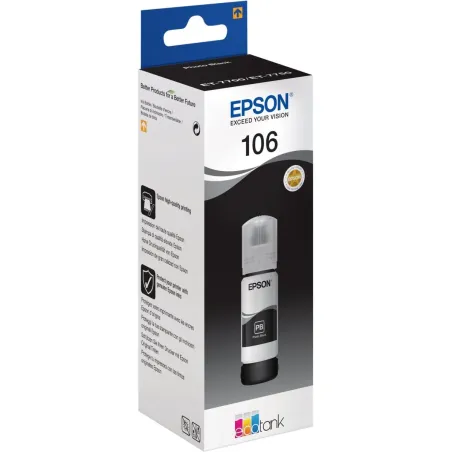 Epson Ecotank Photo | 106 | Ink Bottle | Black