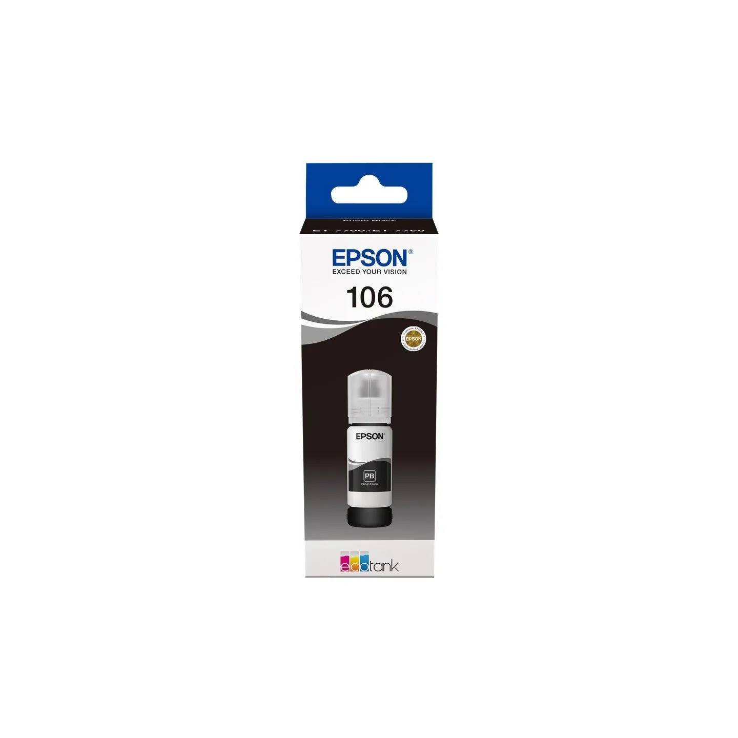 Epson Ecotank Photo | 106 | Ink Bottle | Black