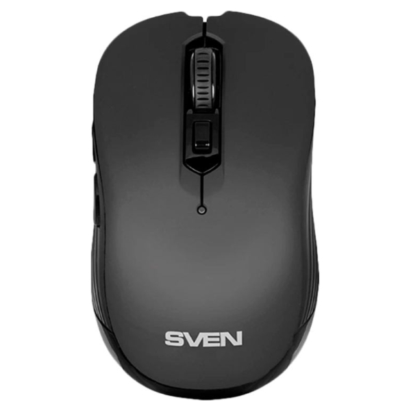 Sven Wireless mouse RX-560SW black (silent bt. 5+1bt. 800-1600DPI, Soft Touch, blister)