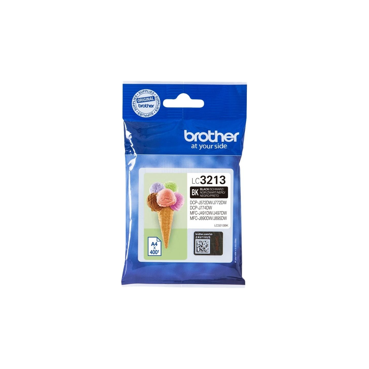 Brother LC3213BK 400-page black ink