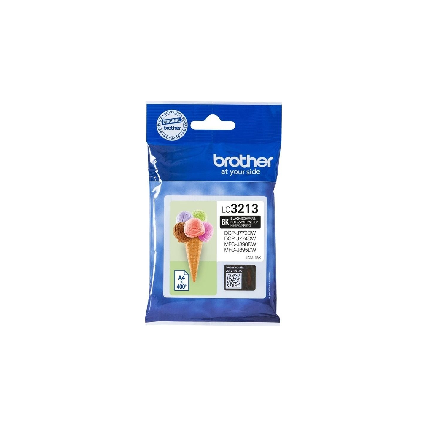 Brother LC3213BK 400-page black ink