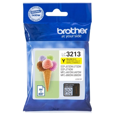 Brother LC3213Y | Ink Cartridge | Yellow