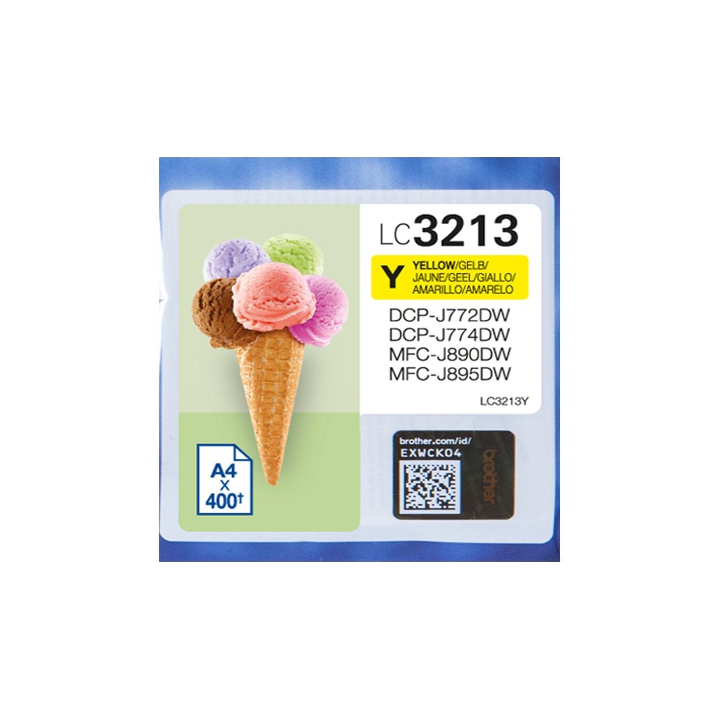 Brother LC3213Y High capacity yellow ink