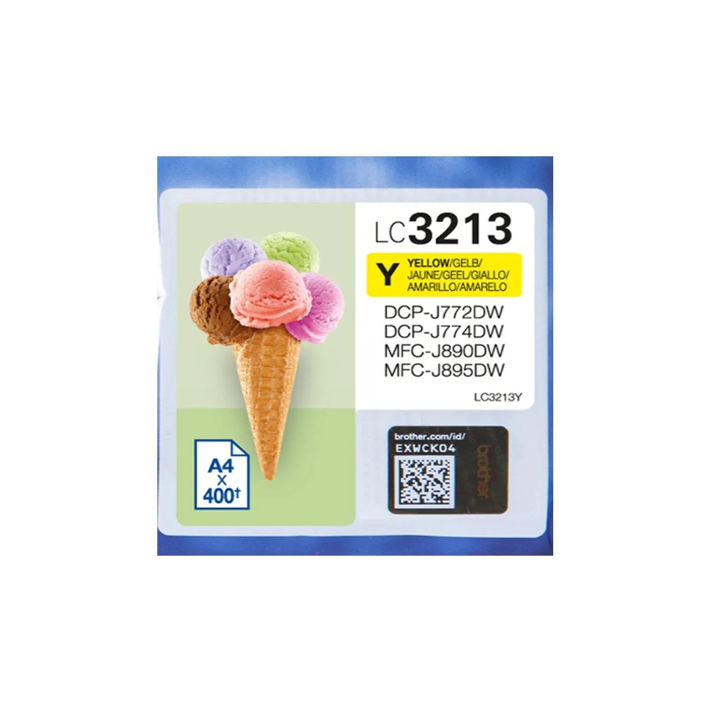 Brother LC3213Y High capacity yellow ink