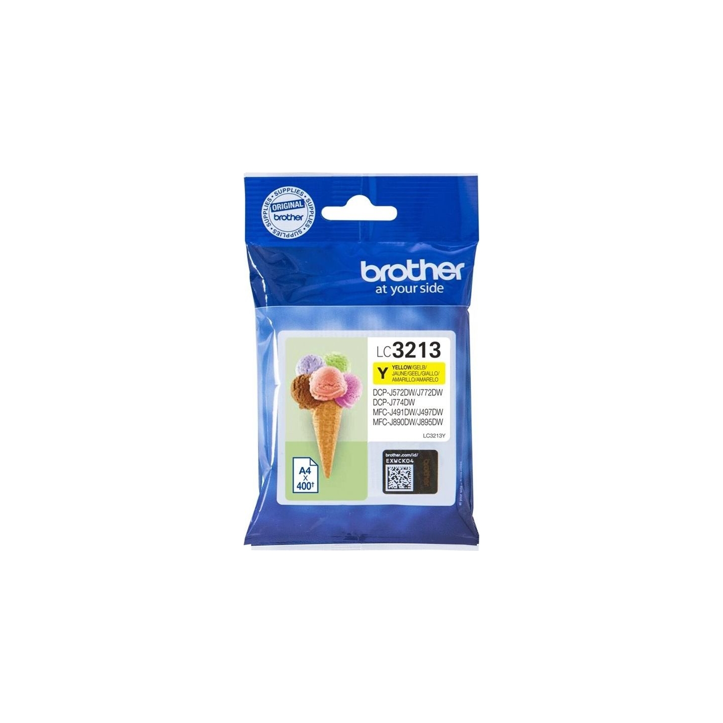 Brother LC3213Y | Ink Cartridge | Yellow