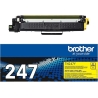 Brother TN-247C YELLOW TONER CARTRIDGE, YIELD 2,300 PAGES